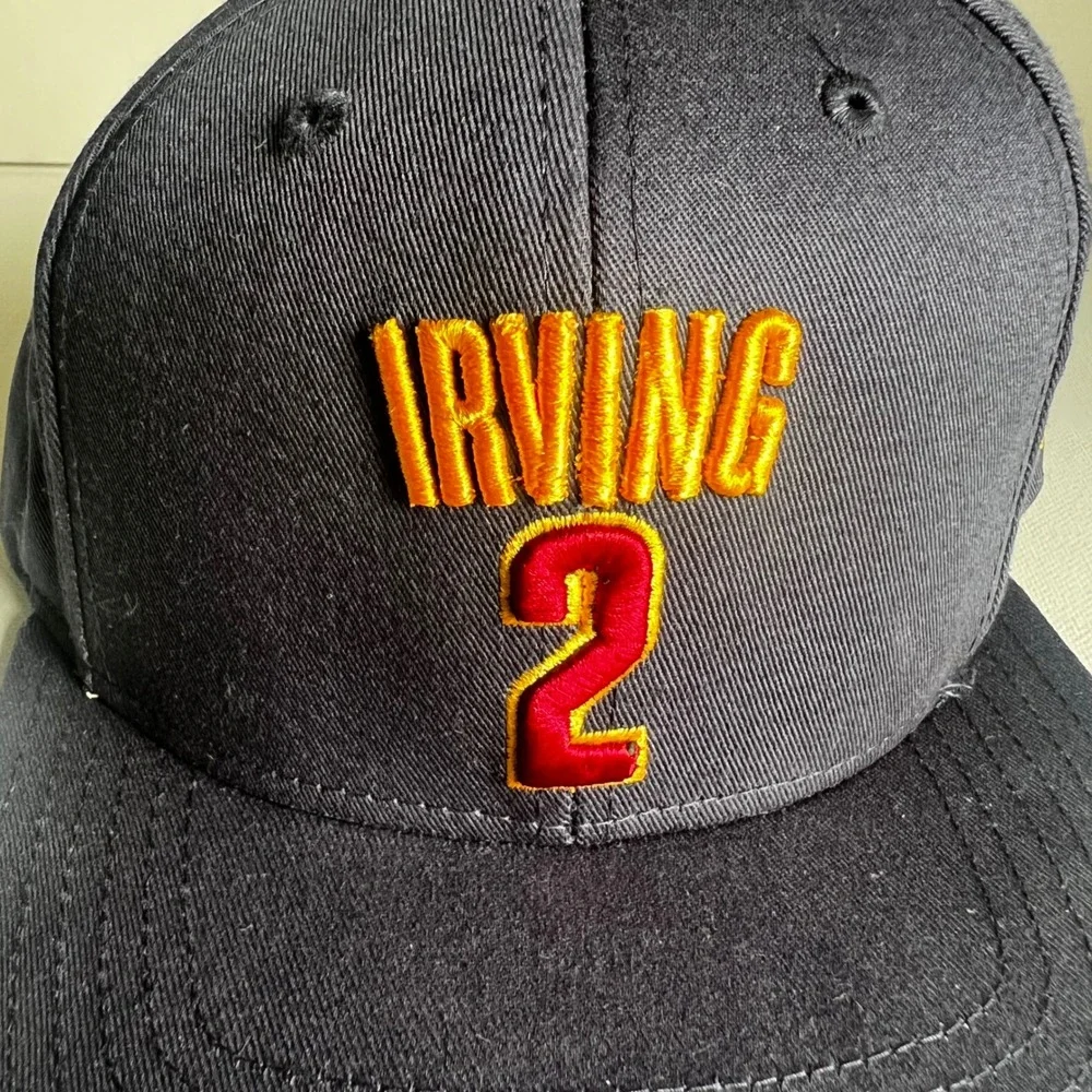 Adidas Cleveland Cavaliers Kyrie Irving 2 Snapback Hat Navy Blue Mens Cap 580
